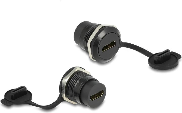 Delock HDMI-A panel jack with dust cap (0.02 m, HDMI)