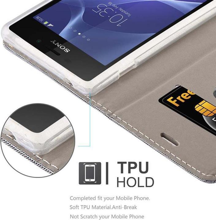 Actual product image Cadorabo Jeans Optik (Sony Xperia M2 Aqua)
