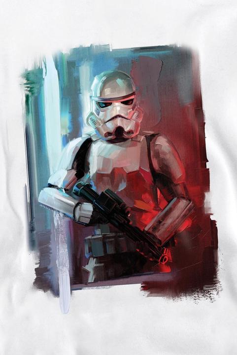 Actual product image Star Wars Unisex Adult Obi Wan Kenobi Painted Sweatshirt (L)