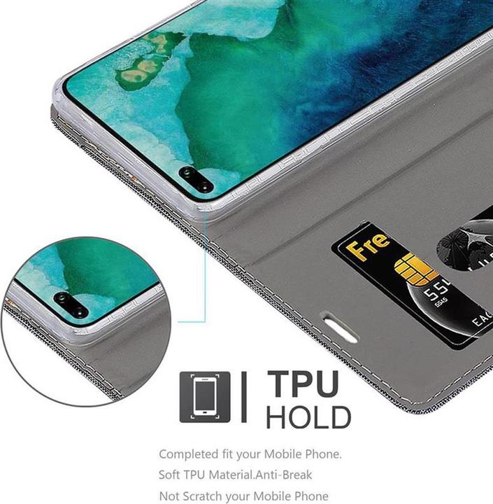 Produktbild Cadorabo Book Jeans Optik Cover (Honor View 30 Pro)