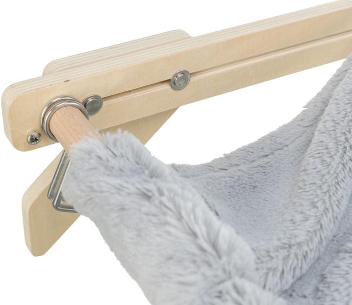 Actual product image Trixie Hammock 47 cm x 24 cm x 38 (24 cm, Light grey)