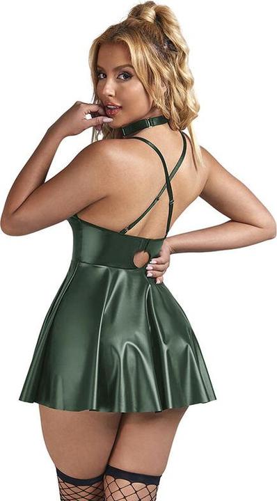 Produktbild Subblime - 955441 KLEID MIT GRÃoeNEN LEDERTRÃ„GERN L/XL (XL)
