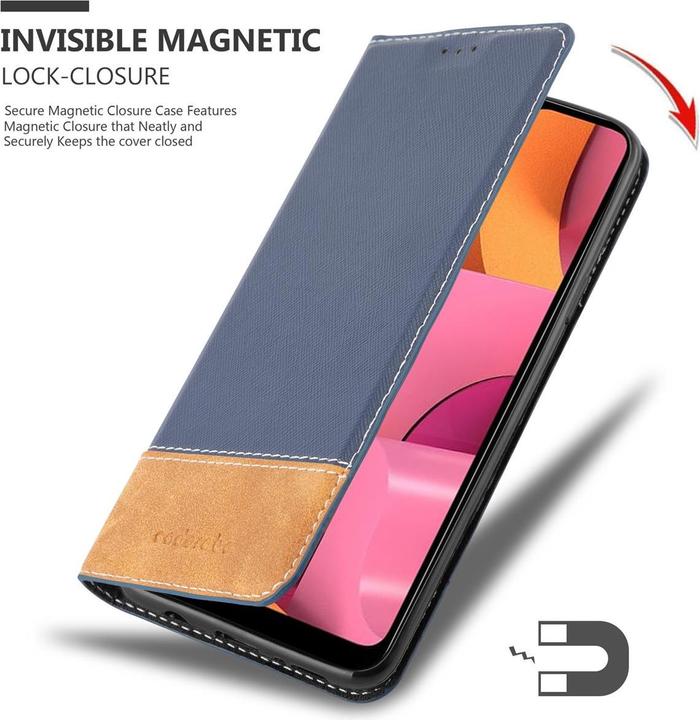 Produktbild Cadorabo X-Wallet Kunstlederkombi Hülle (Samsung Galaxy A20s)