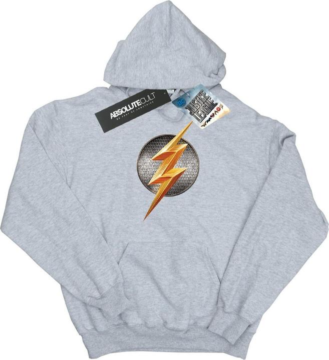 Image du produit - Sweat à capuche JUSTICE LEAGUE MOVIE FLASH EMBLEM - Fille (152, 158)