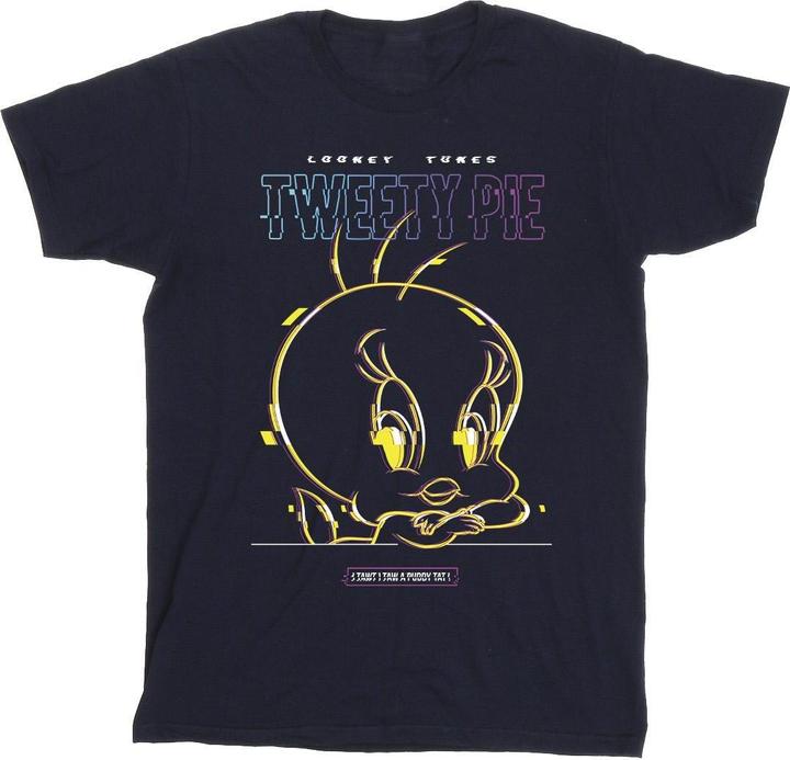 Produktbild Looney Tunes Tweety Glitch TShirt (XL)
