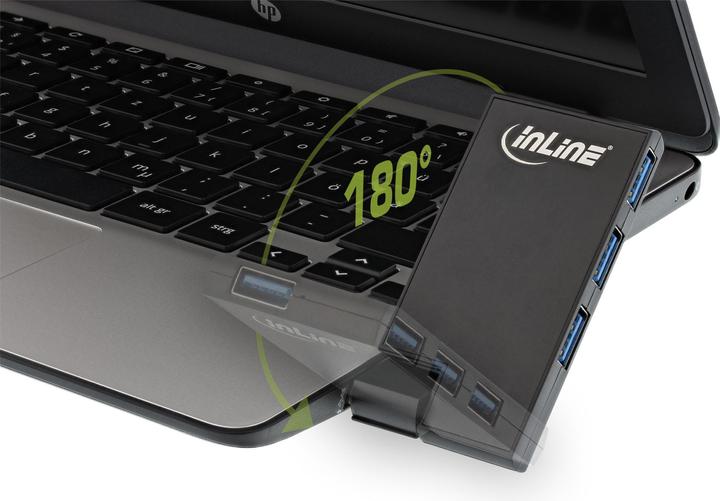 Image du produit InLine 180 Twist (USB-A, 4 Ports)