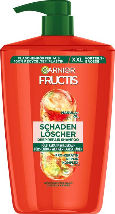 Garnier Fructis Damage (1000 ml, Flüssiges Shampoo)