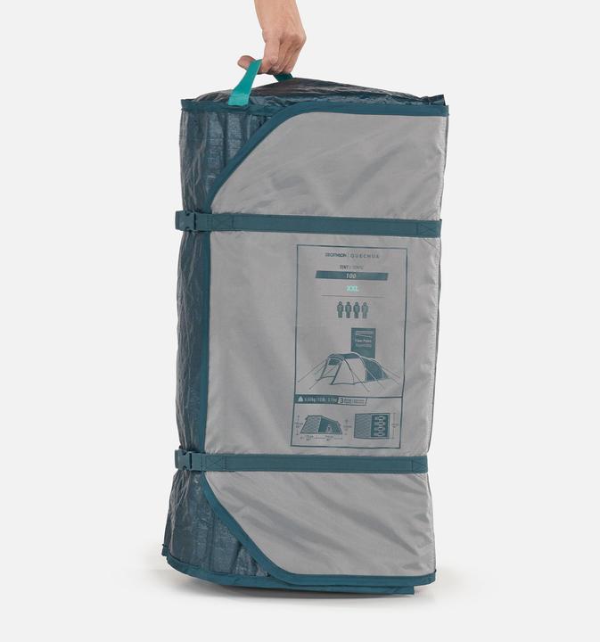 Produktbild Quechua MH100 XXL 4P (Tunnelzelt, 6.95 kg, 4 Personen)