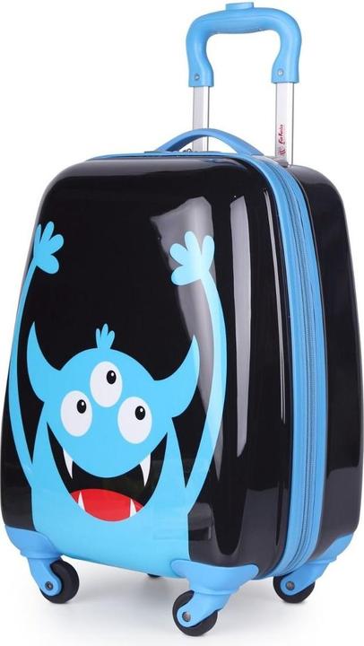 Actual product image Hauptstadtkoffer For Kids Kids Suitcase MonsterBlue (24 l, Hand luggage (up to 50 litres))