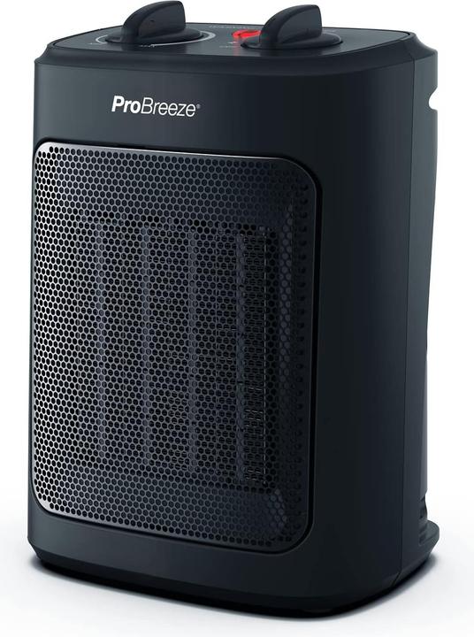 Actual product image Breeze Mini Ceramic Fan Heater 2000W Black (2000 W)