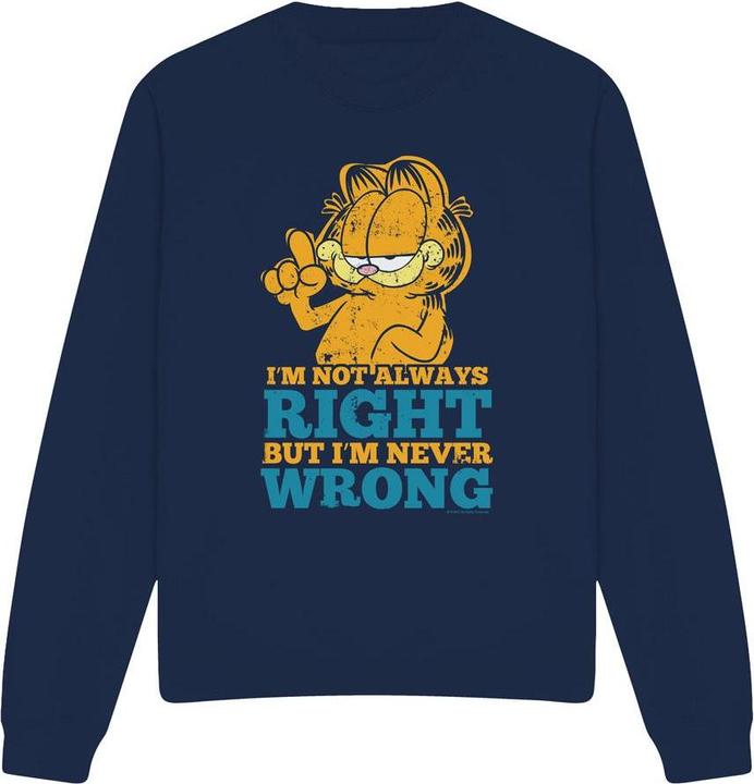 Garfield Never Wrong Sweatshirt