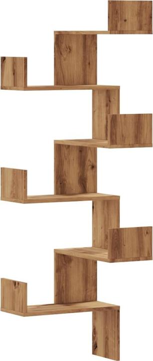 Actual product image VidaXL Corner wall shelf (45 x 45 x 147 cm)