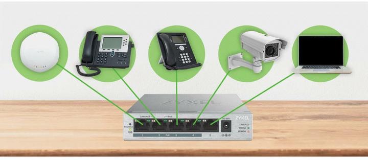 Produktbild Zyxel GS1005HP (5 Ports)