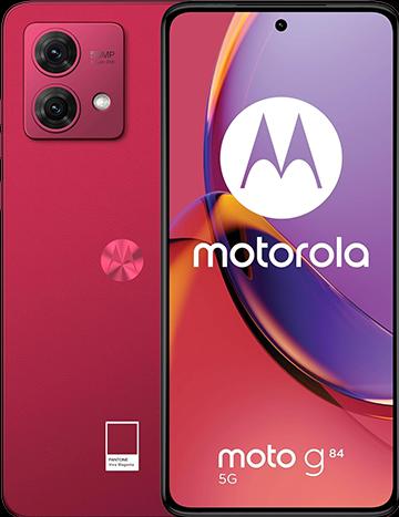 Produktbild Motorola moto g84 (256 GB, Viva Magenta, 6.55", Hybrid Dual SIM, 50 Mpx, 5G)