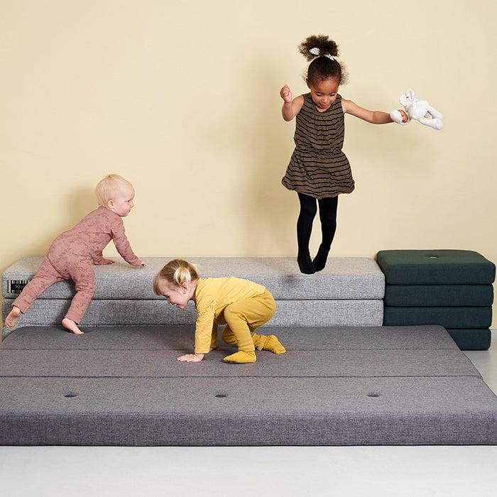 Produktbild ByKlipKlap Sofa / Faltmatratze XL 200cm Grey (Kindersofa)