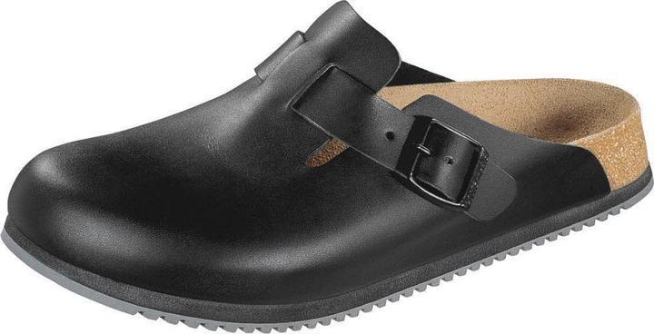 Birkenstock Boston Super Grip Naturleder Normal
