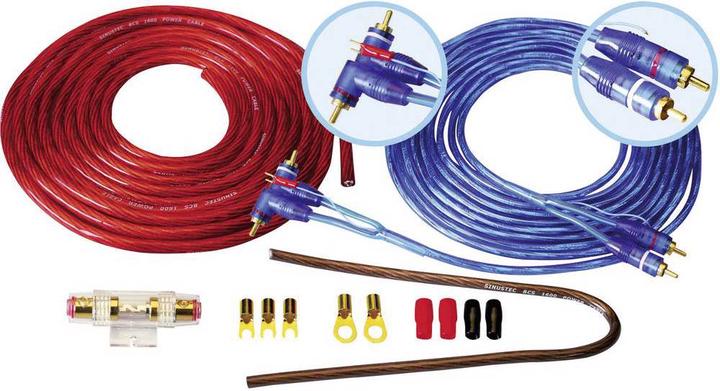 Actual product image Sinustec Power amplifier connection set
