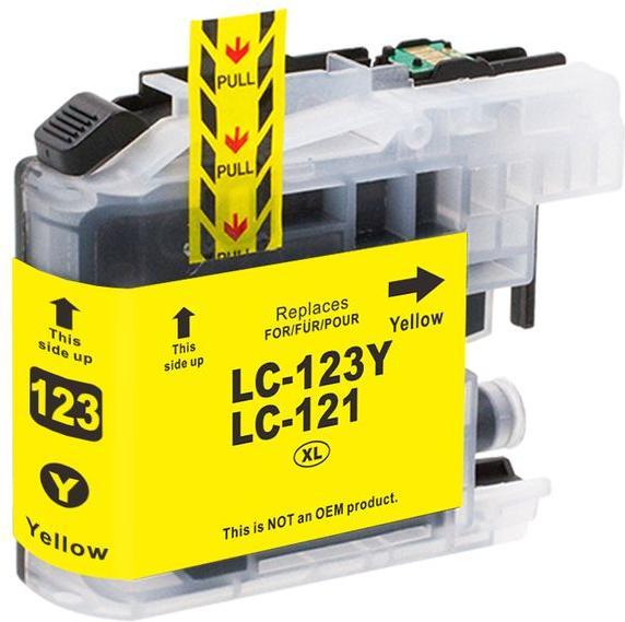 Produktbild Hermex Kompatible Tintenpatrone XL für Brother MFC-J4410DW (Y)