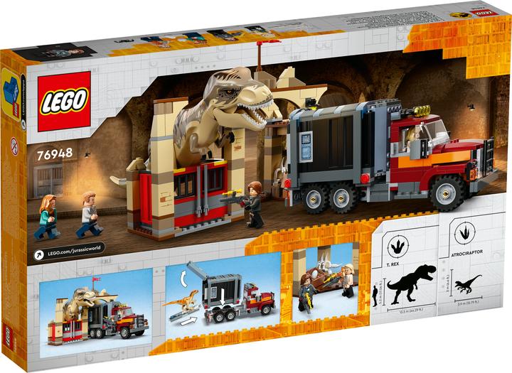 Actual product image LEGO T. Rex & Atrociraptor: Dinosaur Outbreak (76948, LEGO Jurassic World)