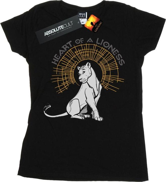 Actual product image Disney Womens/Ladies The Lion King Movie Heart Of A Lioness Cotton T-Shirt (XL)