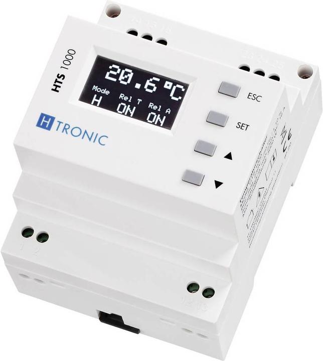 Actual product image H-Tronic H Tronic temperature switch top hat rail HTS 1000