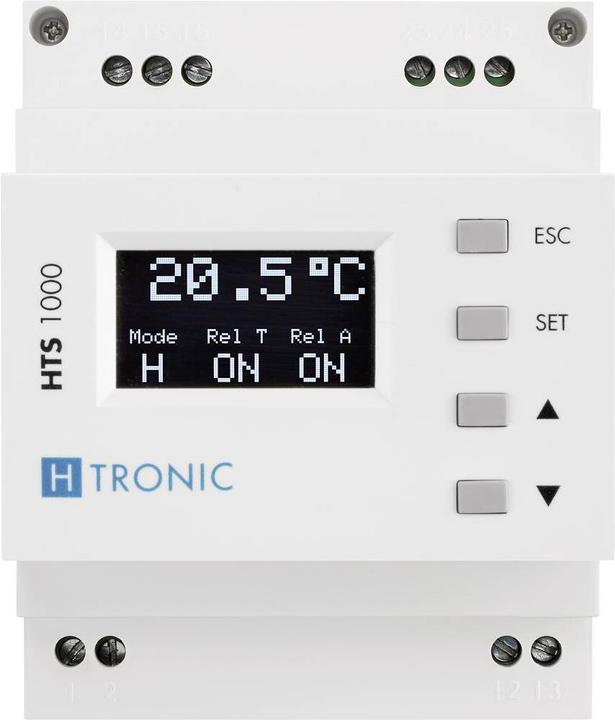 Actual product image H-Tronic H Tronic temperature switch top hat rail HTS 1000