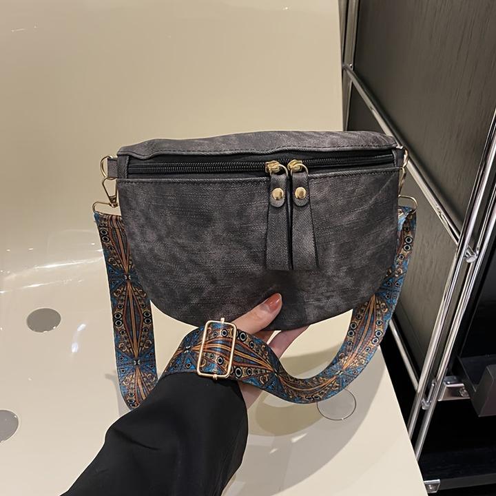 Only-Bags.Store Vielseitig Trendy Casual Lightweight Fanny Pack, Elegant Einfachheit Solid Farbe Pendler Stil
