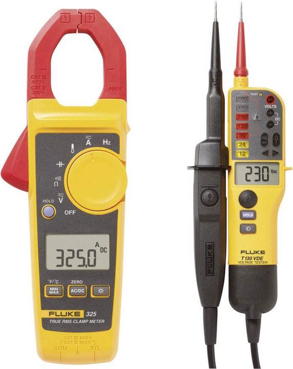 Produktbild Fluke Stromzange 325/T130VDE (CAT III 600V, CAT IV 300V)
