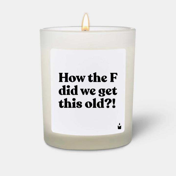 Chatty Candles Candela profumata Flowery Come abbiamo fatto a diventare così vecchi?!