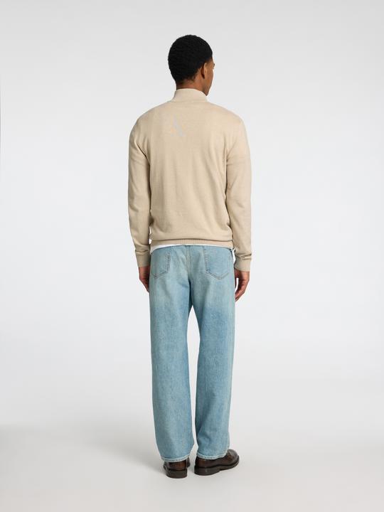 Actual product image Selected Homme Half-zip knitted jumper (L)