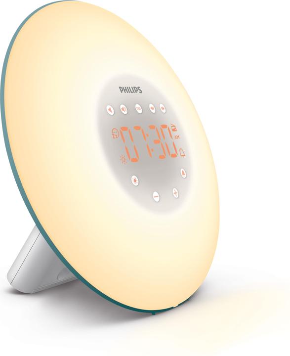 Actual product image Philips Wake-up Light turquoise HF3507/20