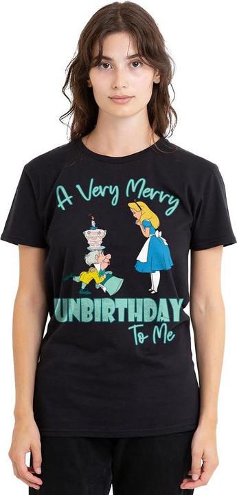 Immagine prodotto Alice In Wonderland Very Merry Unbirthday To Me Maglietta Adulto Unisex (XL)