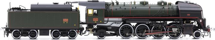 Immagine prodotto Jouef Locomotiva a vapore SNCF 141R 1244 verde con tender a olio Ep. V (Traccia H0)