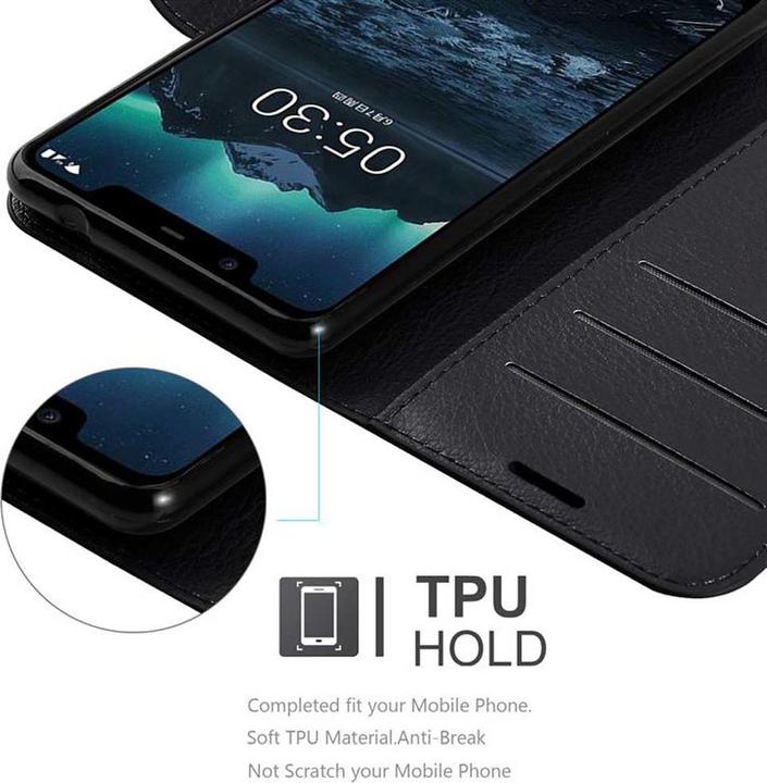Produktbild Cadorabo Book mit Standfunktion Cover (Nokia 5.1)