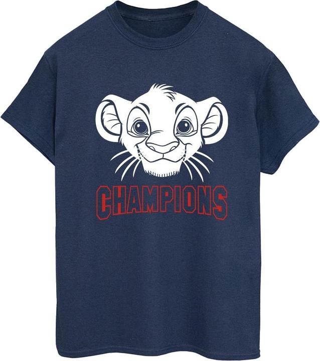 Image du produit Disney - T-shirt THE LION KING SIMBA FACE CHAMPION - Femme (XXL)