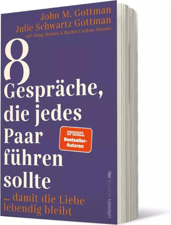 Actual product image 8 Gespräche, die jedes Paar führen sollte (German, John Gottman, 2022)