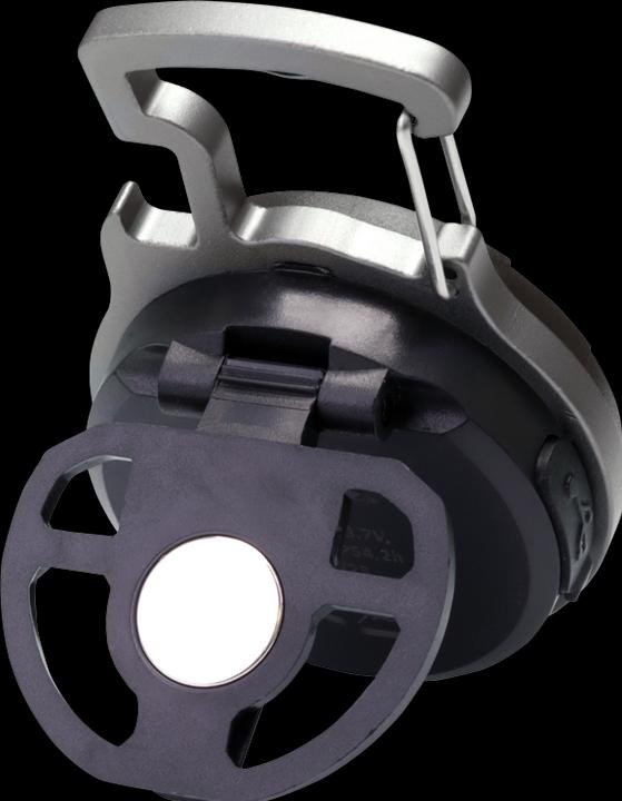 Actual product image Tracon LED wiederaufladbare Fahrradlampe mit Rotfunktion (260 lm)