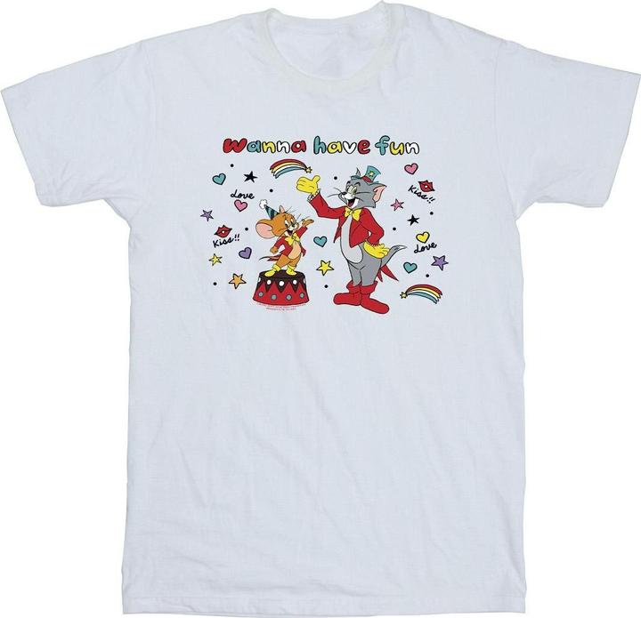 Actual product image Tom & Jerry Girls Wanna Have Fun Cotton T-Shirt (104)