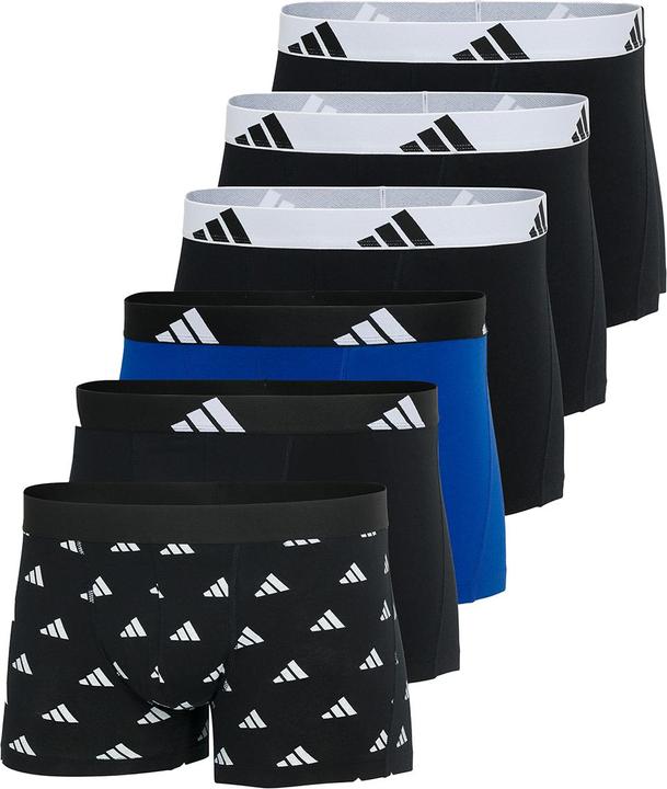 Produktbild adidas 6er Pack Active Flex Cotton Retro Short / Pant (S, 6er Pack)