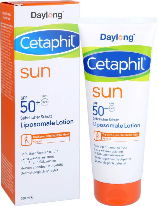 Immagine prodotto Cetaphil Sun Daylong SPF 50+ Lotion 200ml (Crema solare, SPF 50+, 200 ml)