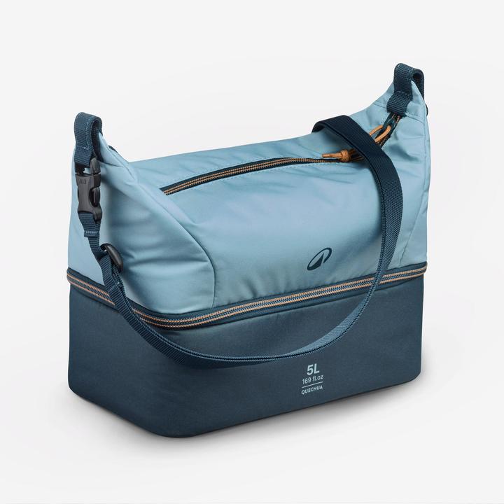 Image du produit Quechua Lunchbox 100 isotherme 5L avec boîte alimentaire 1L en plastique incluse (5 l)