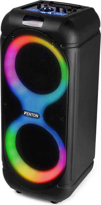 Actual product image Fenton Party Speaker - Track510 party box met Bluetooth en lichteffecten - Met (6 h, Electrical connection, Rechargeable battery operated)