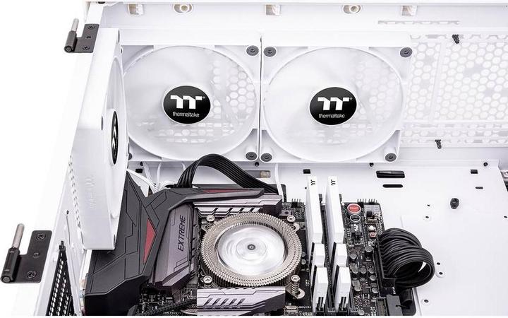 Immagine prodotto Thermaltake TT CT120 Ventola di raffreddamento per PC Bianca 2 Pacchetti CL-F151-PL12WT-A (120 mm, 2 x)