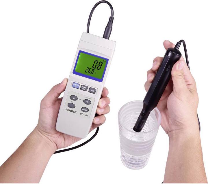 Actual product image Voltcraft Oxygen meter for dissolved DO 101