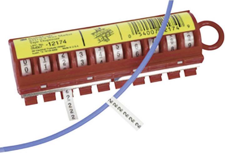 Produktbild 3M Bedruckte Klebemarker code™ Kabelmarkierer