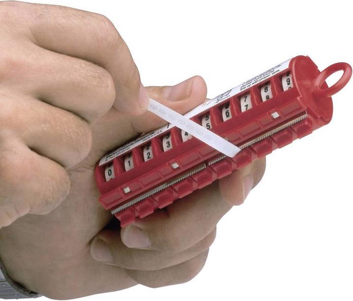 Produktbild 3M Bedruckte Klebemarker code™ Kabelmarkierer