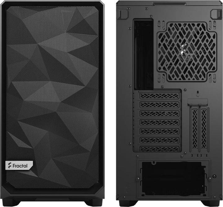 Actual product image Fractal Meshify 2 Black TG Light (ATX)