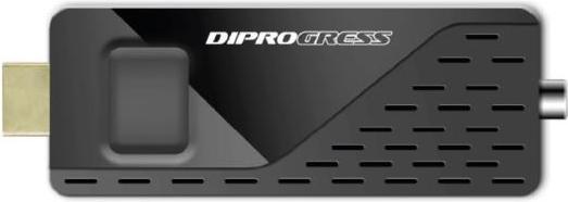 Actual product image Diprogress Digital Terrestrial Decoder T2 Stick (DVB-T2)