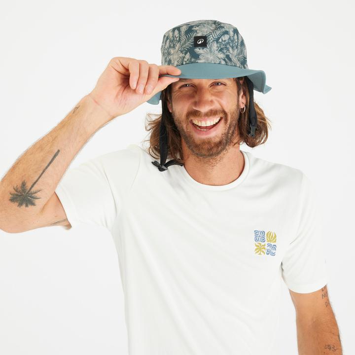 Actual product image Olaian Surf-Hut Damen/Herren 500 Florentic khaki (One size)