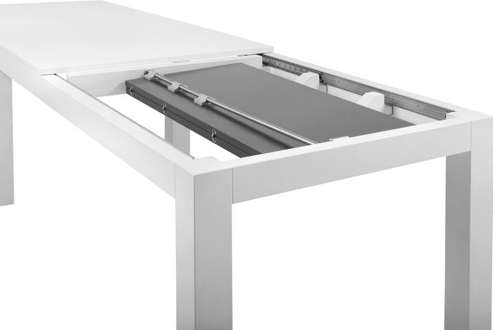Actual product image Pöttker TOPSLIDE extension table runner, extension 620 mm, length 1000 mm, steel/aluminium